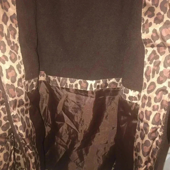Leopard out door-spirit winter- coat sz m - Picture 3 of 4
